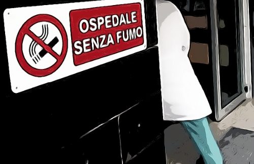 Fumavano in ospedale: due sanzionati