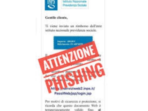 Bonus Inps, attenti alla truffa